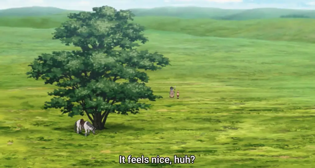 Pemandangan Menakjubkan dalam Anime Pemandangan dari anime Mushoku Tensei