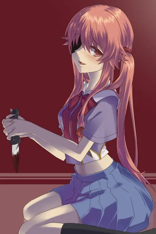 Yuno Gasai dan kesetiaannya Karakter Yuno Gasai yang ikonik dalam Mirai Nikki