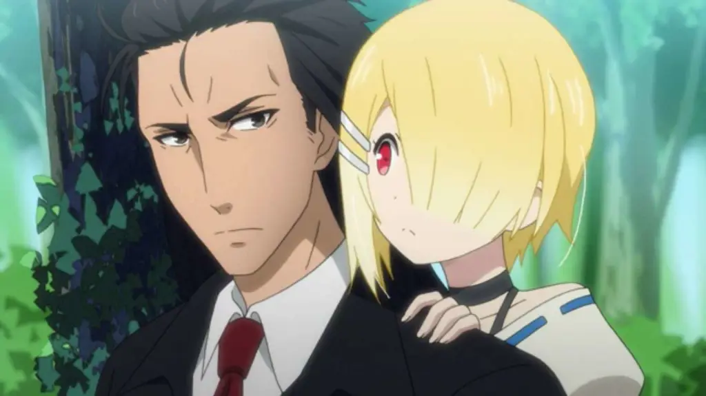 Visual utama anime Maou Sama Retry! yang menampilkan karakter utama Visual utama anime Maou Sama Retry!