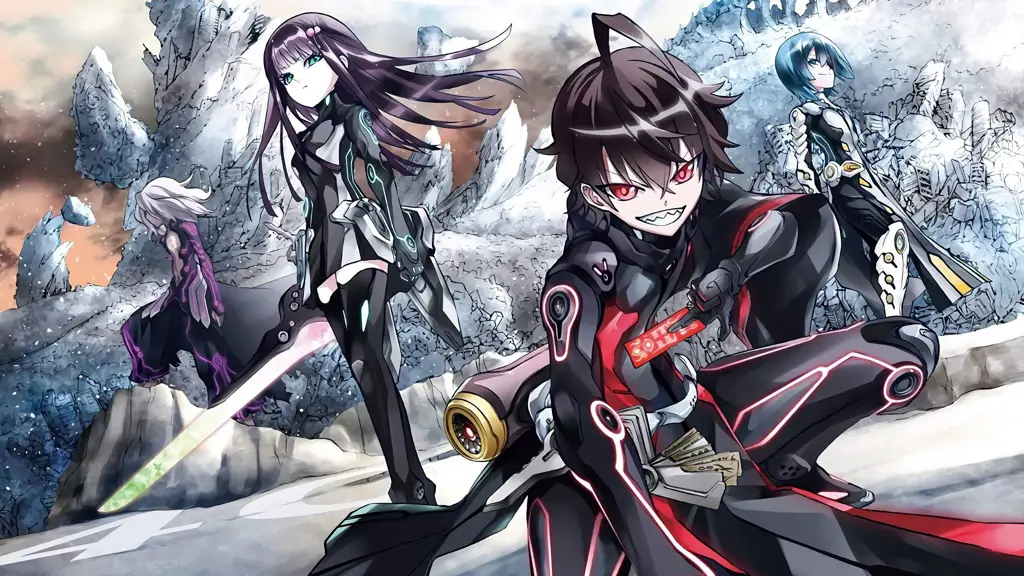 Screenshot Anime Masou Gakuen HxH Adegan menarik dari anime Masou Gakuen HxH