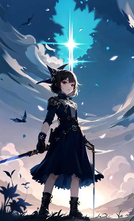 Seni dan Desain dalam My Cultivator Girlfriend Ilustrasi Anime Fantasi