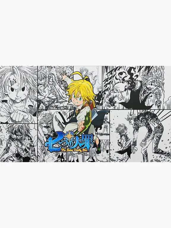 Poster Nanatsu no Taizai Season 2 Poster anime Nanatsu no Taizai Season 2