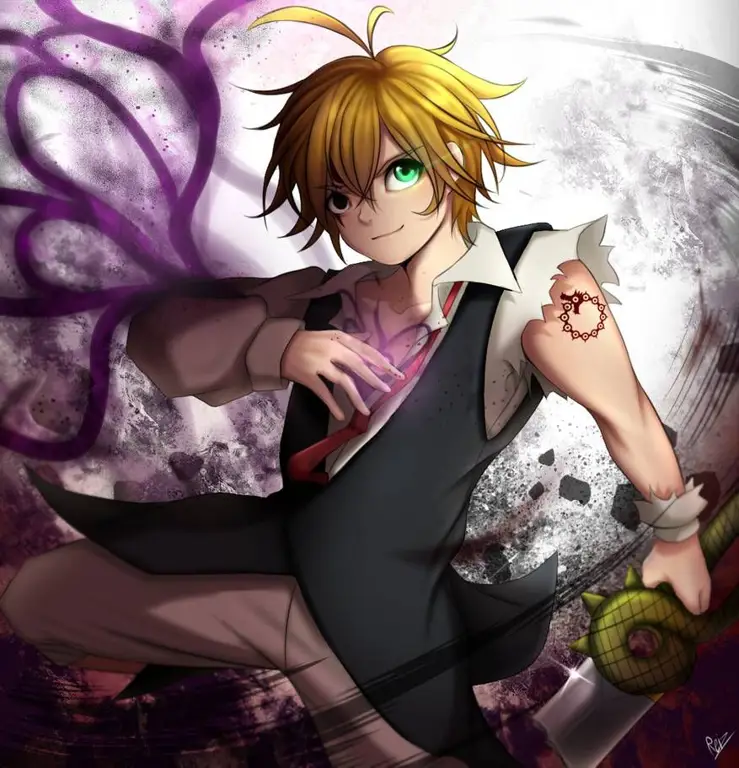 Pasangan utama dalam anime Nanatsu no Taizai Gambar Meliodas dan Elizabeth dari anime Nanatsu no Taizai
