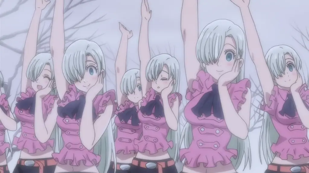 Adegan Meliodas dan Elizabeth Gambar Meliodas dan Elizabeth