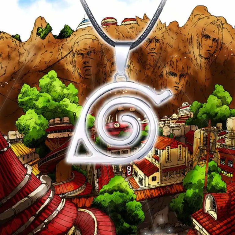 Desa Konoha, tempat tinggal Naruto. Gambar Desa Konoha tempat Naruto tinggal.