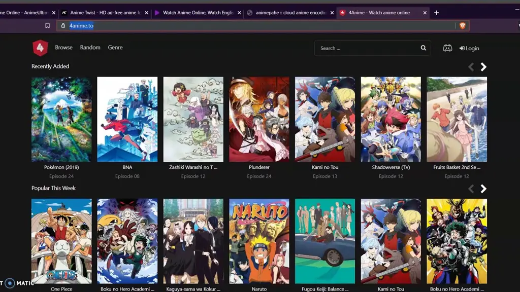 Situs Streaming Anime Aman dan Terpercaya Gambar berbagai situs streaming anime yang aman dan terpercaya