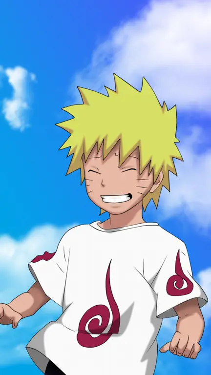 Naruto Kecil dan Mimpi Menjadi Hokage Gambar Naruto Uzumaki saat masih kecil