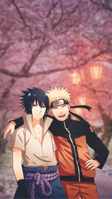 Persahabatan Naruto dan Sasuke Gambar persahabatan Naruto dan Sasuke