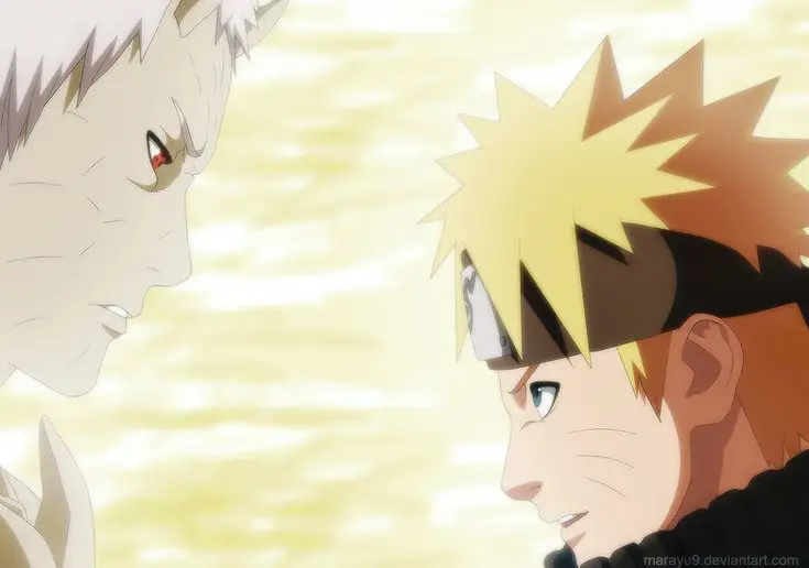 Naruto bersemangat mencapai cita-citanya Naruto berlari mengejar mimpinya