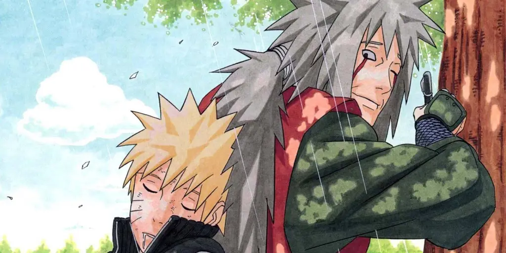 Pelatihan dengan Jiraiya Naruto kecil berlatih dengan Jiraiya
