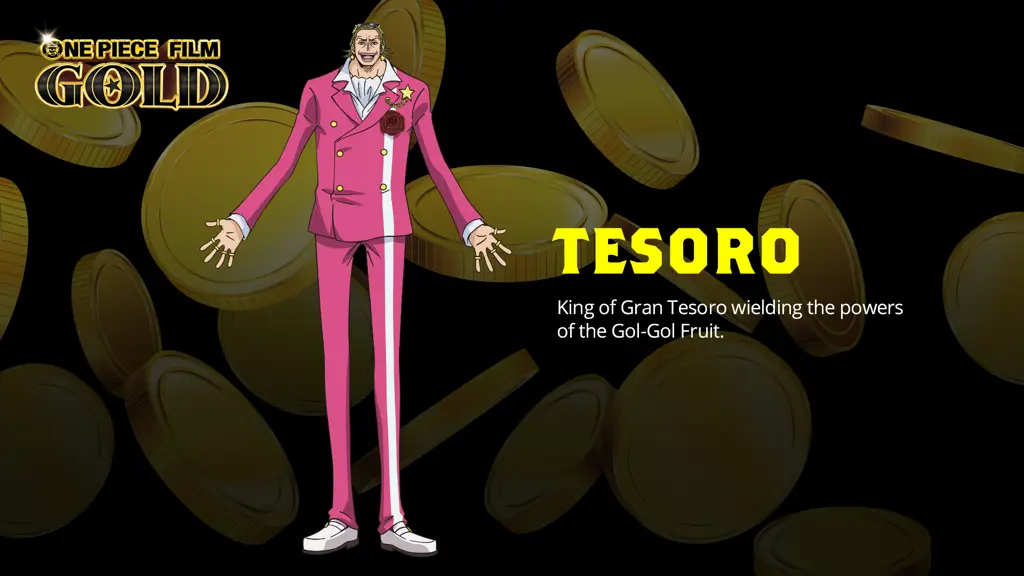 Gild Tesoro, antagonis utama dalam One Piece Gold Karakter Gild Tesoro dalam Film One Piece Gold