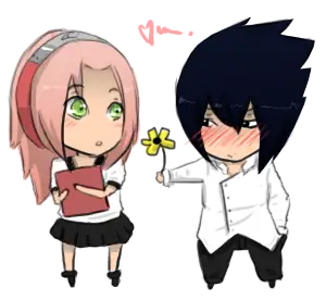 Naruto dan Teman-Temannya Gambar Naruto dan teman-temannya versi chibi