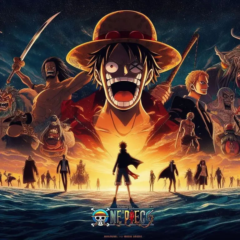 Mencari tempat nonton One Piece Movie Sub Indo Poster film One Piece terbaru