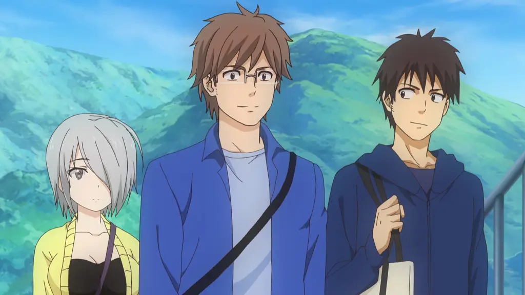 Visual Kunci Anime Nande Koko ni Sensei ga? Visual kunci anime Nande Koko ni Sensei ga? yang menampilkan karakter utama