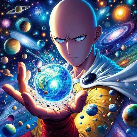 Saitama, sang pahlawan botak yang kuat Gambar Saitama dari One Punch Man Season 2
