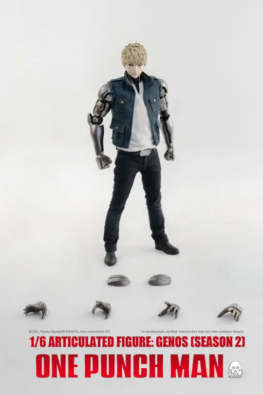 Genos, cyborg yang setia kepada Saitama Gambar Genos dari One Punch Man Season 2