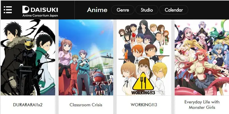Rekomendasi situs anime terbaik Daftar situs web anime terbaik