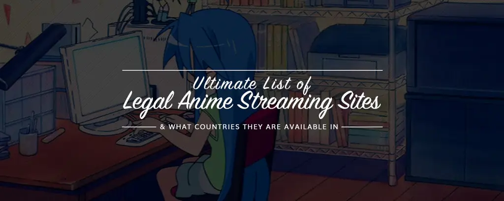 Streaming Anime yang Aman dan Legal Gambar simbol keamanan dan logo platform streaming anime resmi
