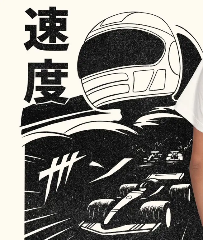 Poster Overdrive Poster anime balap mobil