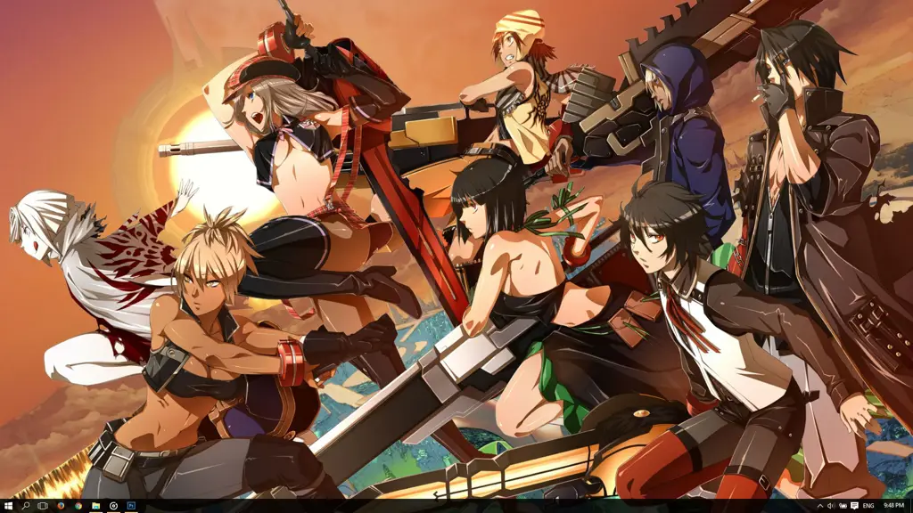 Menikmati Anime Bersama Teman Karakter anime menonton anime bersama