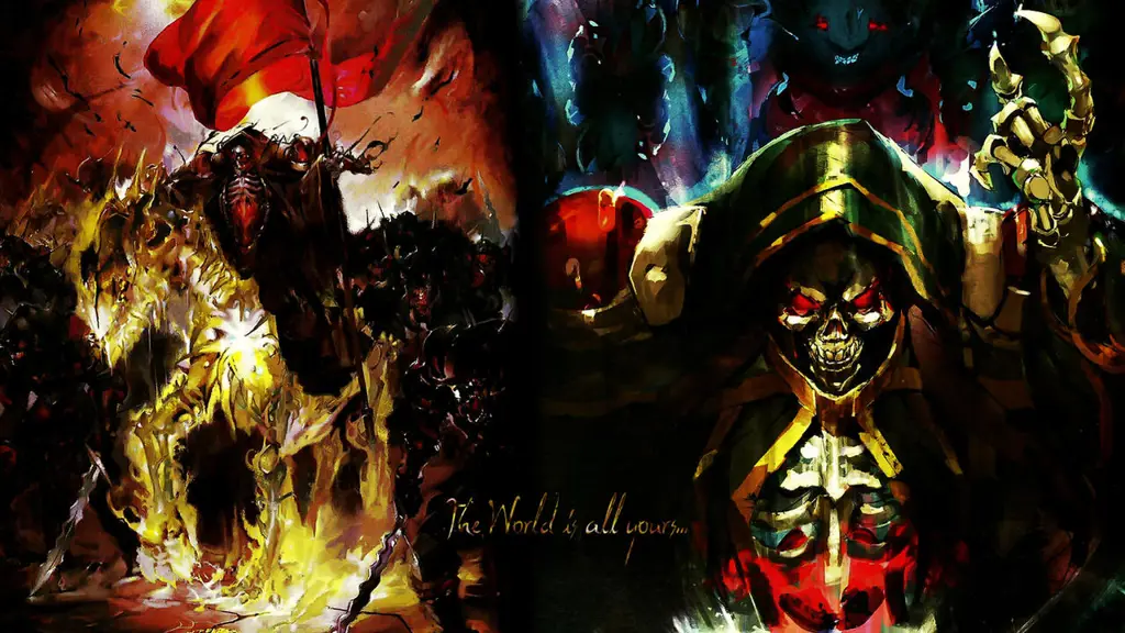 Ainz Ooal Gown, Sang Raja Kegelapan Karakter Ainz Ooal Gown dari anime Overlord