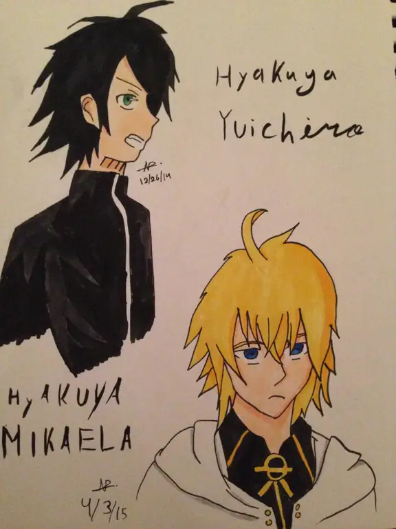 Persahabatan dan Persaingan Yuichiro dan Mikaela Yuichiro dan Mikaela dari Owari no Seraph