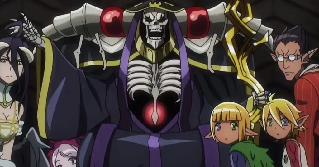 Para karakter pendukung anime Overlord Berbagai karakter dalam anime Overlord