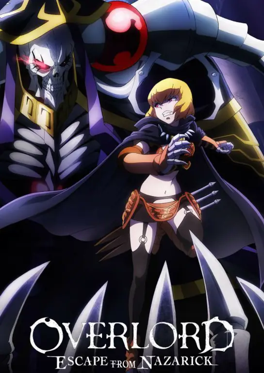 Kemegahan benteng Nazarick Nazarick di Overlord Season 2