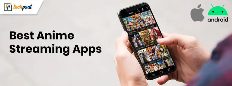 Membandingkan aplikasi streaming anime Berbagai aplikasi streaming anime di layar ponsel