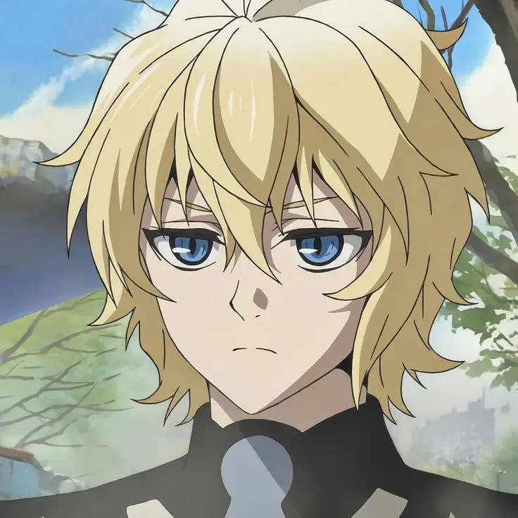 Perbandingan visual Mikaela dan Yuichiro dari season sebelumnya dengan season 3 Mikaela Hyakuya dan Yuichiro Hyakuya dalam Owari no Seraph