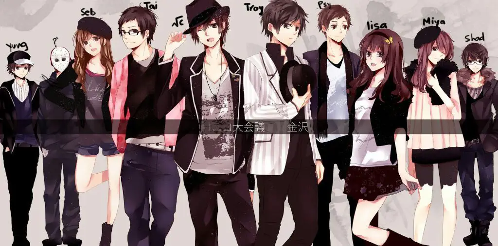 Keseruan menonton anime bersama Menonton anime bersama teman-teman