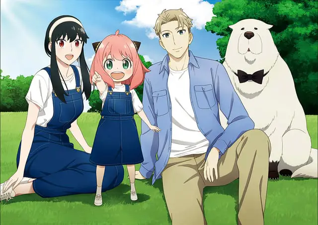 Waktu berkualitas bersama keluarga sambil menonton anime Keluarga bahagia menonton anime bersama