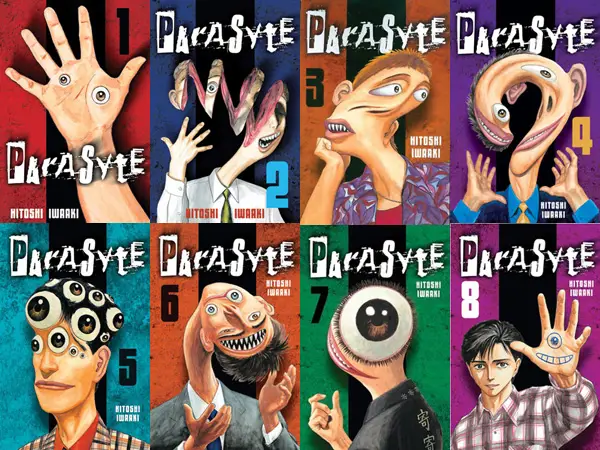 Sampul manga Parasyte Sampul manga Parasyte
