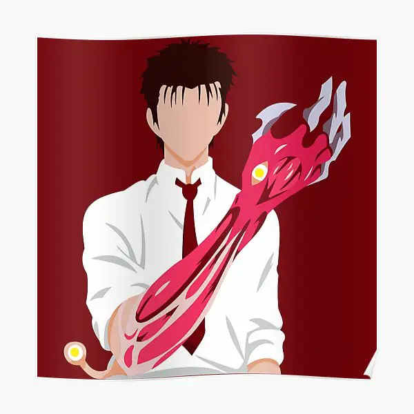 Poster promosi anime Parasyte Poster resmi anime Parasyte -the Maxim-
