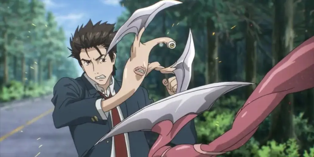 Shinichi dan Migi Gambar Shinichi dan Migi dari Parasyte