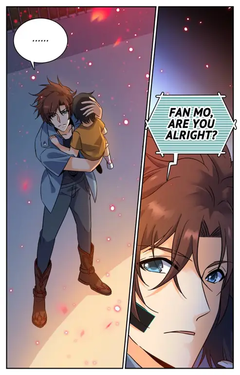 Gambar ilustrasi karakter utama Mo Fan Ilustrasi Mo Fan dari Quanzhi Fashi
