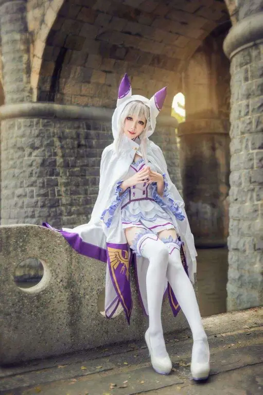 Keindahan Emilia dalam anime Re:Zero Emilia, salah satu tokoh utama wanita dalam anime Re:Zero