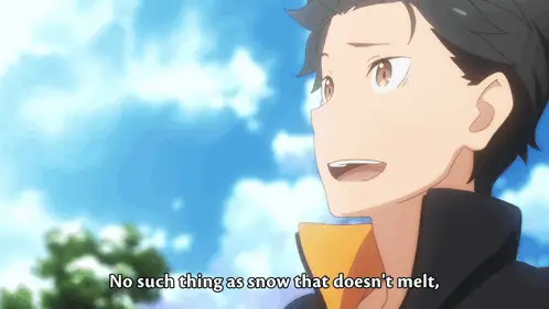 Subaru Natsuki, sang protagonis Subaru Natsuki, karakter utama Re:Zero