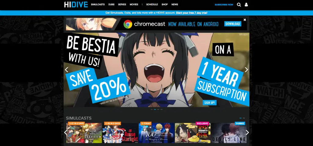 Layanan Streaming Anime Terbaik Daftar layanan streaming anime terbaik