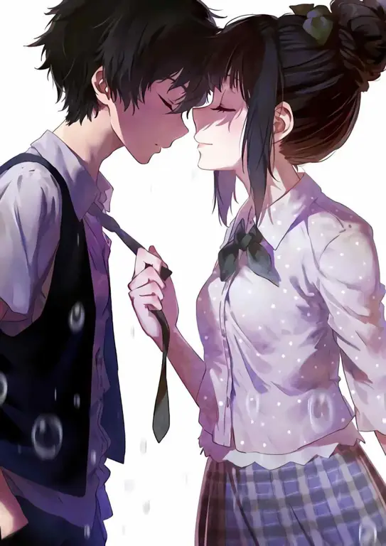 Pasangan Anime Romantis Gambar pasangan anime romantis