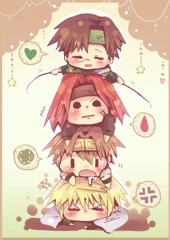 Keindahan Visual Saiyuki Reload Blast Pemandangan indah dalam anime Saiyuki Reload Blast