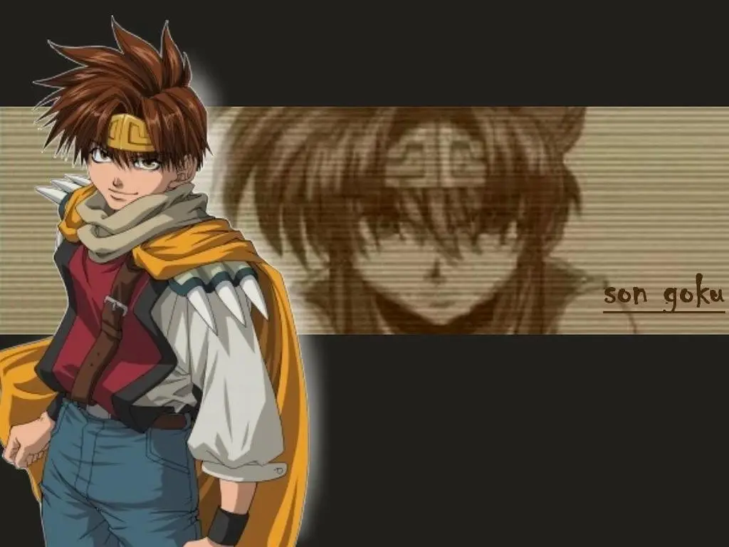 Aksi Gokou yang Menakjubkan Adegan aksi Son Goku dalam Saiyuki Reload Blast
