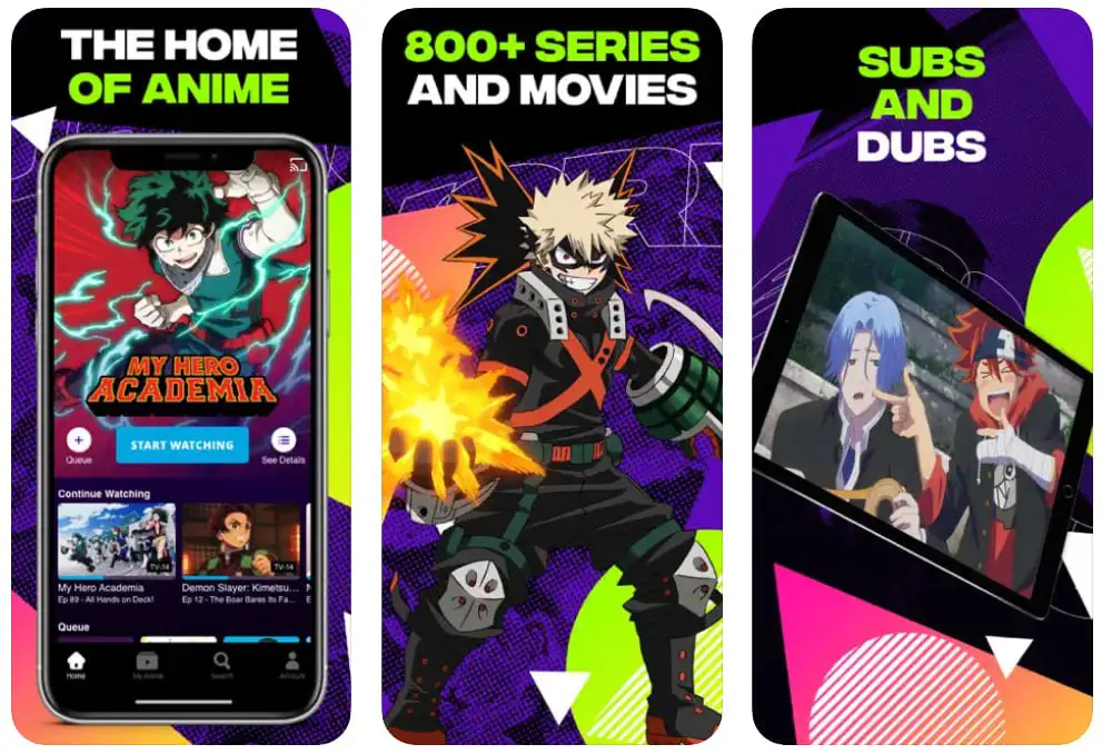 Pilih Aplikasi Terbaik untuk Anda Tabel perbandingan aplikasi nonton anime