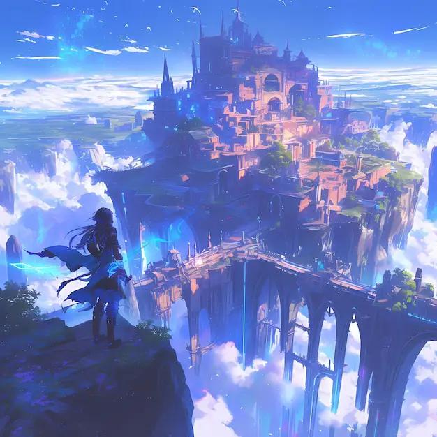 Petualangan di Dunia Fantasi Anime Dunia fantasi anime