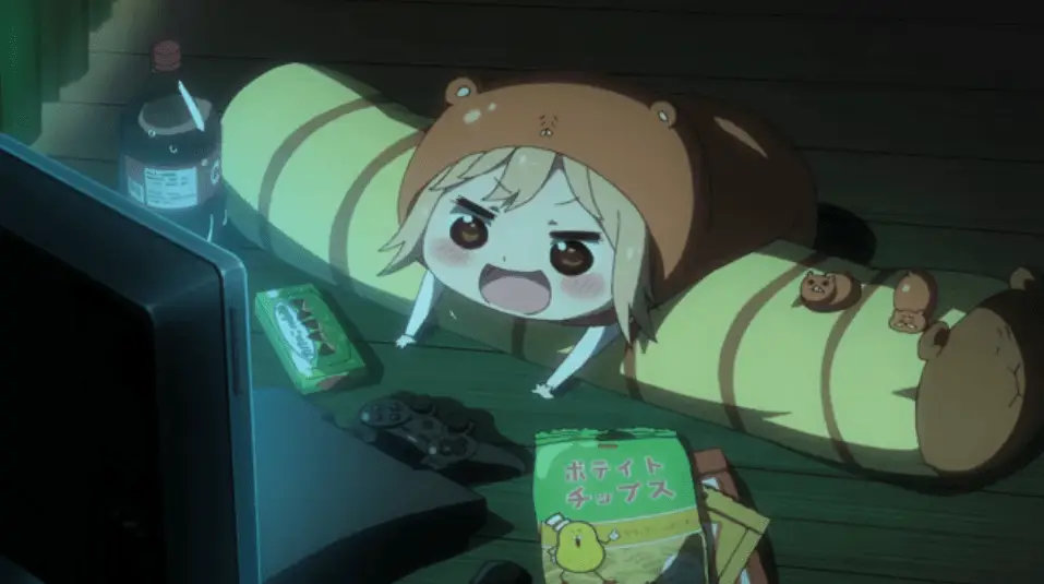 Menikmati Anime Tanpa Khawatir Kuota Karakter anime sedang menonton anime