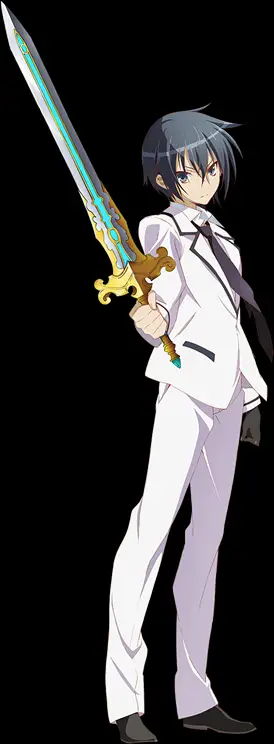 Karakter utama Kamito dan Claire Kamito Kazehaya dan Claire Rudolfiels dari Seirei Tsukai no Blade Dance