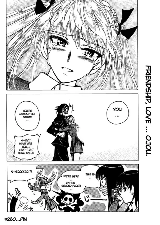 Panel Manga School Rumble yang Lucu Gambar panel manga dari School Rumble