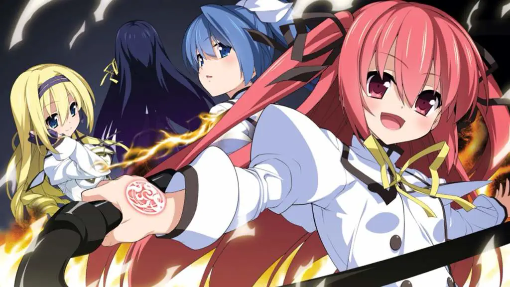 Karakter-karakter Utama Gambar karakter utama dalam anime Seirei Tsukai no Blade Dance