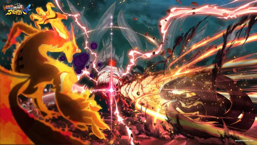 Adegan pertarungan yang seru dan menegangkan Adegan pertarungan dalam anime