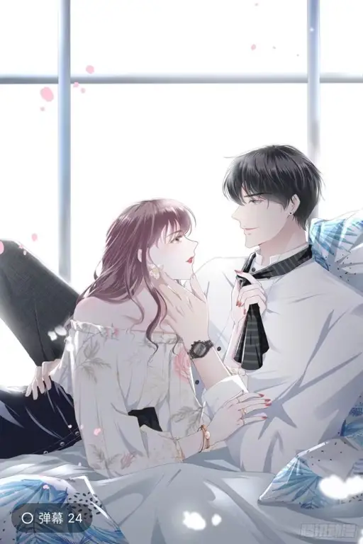 Anime Romantis Terbaik Pasangan anime romantis yang sedang berpelukan